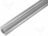 OF-PROF45ALU-2, Профиль для LED модулей; угловой; L:2м; алюминий; прозрачный, OPTOFLASH
