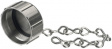 7010 9S1 002 Metal protective cap with chain