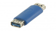 VLCP61902L Adapter USB-A 3.0 Socket - USB-A 3.0 Socket Blue