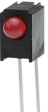 A264B/SUR/S530-A3 СИД на печатную плату 3 мм круглый красный