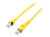 09488447745020, Patch cord; S/FTP; 6a; многопров; Cu; PUR; желтый; 2м; безгалогенный, Harting