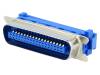 A-57/36MFR-N Разъем: Centronics; вилка; "папа"; PIN:36; Покрытие: позолота; IDC