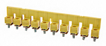 1052460000, WQV 10/10 Jumper bar 10 poles, Weidmuller
