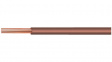 RKUB 0,75 MM2 BROWN Stranded wire, 0.75 mm2, brown Copper bare PVC