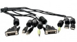 CBL0147 KVM Cable, USB/DVI/Audio, 3m