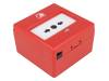 CXL/G/P/R/BB/470+680 Выключатель: пожарный извещатель; IP24; Мат-л: ABS; Цвет: красный
