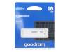UME2-0160W0R11, Флешка; USB 2.0; 16ГБ; Считывание: 20МБ/с; Запись: 5МБ/с, GOODRAM