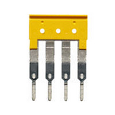 1608880000, ZQV 2,5/4 Jumper 4-pin, Weidmuller