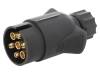 W12-T7-11, Разъем: automotive; вилка; PIN:7; В соответствии с: PN-ISO 1724, TESAT