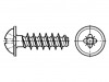 3205328 Винт; для термопластов; 3x6; Головка: сферическая; Pozidriv; цинк