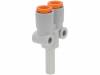 KQ2U12-99A, Тройник; быстроразъемный; -1?10бар; Мат-л: полипропилен, SMC PNEUMATICS