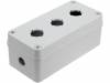 ABSD65G3, Корпус: для пультов; Х:80мм; Y:170мм; Z:65мм; ABS; серый; PICCOLO, Fibox