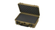 RND 600-00300 Watertight Case with Cubed Foam, 19.64l, 464x366x176mm, Polypropylene (PP), Brow