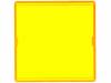 A0262C Линза для кнопки; Цвет: желтый; 29x29мм