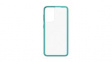 77-81598 Cover, Transparent / Turquoise, Suitable for Galaxy S21 5G