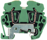 1720950000, ZPEA 2,5-2 terminal block yellow / green 0.5...2.5 mm2, Weidmuller