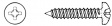 7981B0825R Саморез для листового металла, Phillips 25 mm