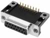 DA15-SQ-SB4, Гнездо; D-Sub; PIN:15; "мама"; стандарт 14,1мм; Фиксация: винтами, ADAM TECH