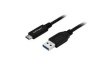 USB315AC1M USB Cable USB-A Plug - USB-C Plug 1m USB 3.0 Black