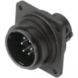 C016 10C014 000 1 Male panel-mount connector 14+PEP