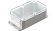 CHD7212GY Plastic enclosure grey / transparent 222.3 x 133.4 x 83.8 mm Polycarbonate / UL 