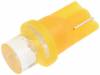 OST08WG01GD-Y5RUT8E1A, Лампочка LED; желтый; T08; Uном: 12ВDC; 1лм; Кол-во диод: 1; 0,24Вт, OPTOSUPPLY
