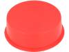 14600 Заглушка; Корпус: красный; Внешн.диам:62,5мм; H:20мм; Мат-л: ПВД
