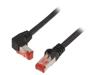 51547, Patch cord; S/FTP; 6; многопров; Cu; LSZH; черный; 10м; 28AWG, Goobay