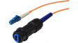 PXF4051BAB FO cable 62.5/125um OM1 LC/LC 10 m Orange