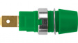 SAB 7560 AU / GN Safety Socket diam. 4 mm green CAT III N/