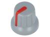 GMN-4SRD, Ручка; миниатюрный, с указателем; ABS; Диам.оси:6мм; O16x14мм, SR PASSIVES