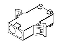 1909-2029, Plug housing Poles 2, Molex