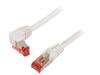 51554, Patch cord; S/FTP; 6; многопров; Cu; LSZH; белый; 10м; 28AWG, Goobay