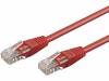 DK-1511-020/R Patch cord; U/UTP; 5e; многопров; Cu; ПВХ; красный; 2м