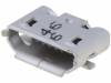 473460001, Гнездо; USB B micro; на плату; SMT; PIN:5; горизонтальный; 0,65мм, Molex