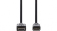 CVGP34500BK20 HDMI - HDMI-Mini Cable with Ethernet HDMI Plug - HDMI Mini Plug 2m