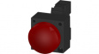 3SB32526AA20 Indicator lamp with holder BA9s, Plastic, red