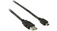 CCGP60300BK10 USB 2.0 Cable A Male - Mini 5-p Male 1 m Black