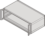 24571-729, Desktop Case 133 x 343 x 316 mm unshielded, Schroff
