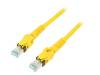 09488485745100, Patch cord; S/FTP; 6a; многопров; Cu; PUR; желтый; 10м; 27AWG, Harting