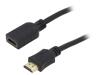 CC-HDMI4X-10 Кабель; HDMI 2.0; гнездо HDMI,вилка HDMI; 3м; черный; 30AWG