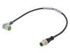 7000-40381-6130030, Соединительный кабель; M12; 300мм; 4А; -30?80°C; Изоляция: ПВХ, MURRELEKTRONIK