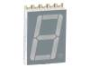 OSK1056A-IY, Дисплей: LED; 7-сегментный; 14,22мм; 0,56"; II.зн: 1; желтый; анод, OPTOSUPPLY