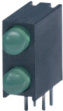 A694B/2SYG/S530-E1 СИД на печатную плату 3 мм круглый зеленый