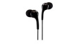 HA105-3EB Headphones, In-Ear, Stereo Jack Plug 3.5 mm, Black