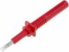 AX-CP-02-R, Измерительный щуп; 20А; красный; Размер гнезда:4мм, AXIOMET