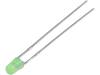 L-934GD-TNB2.54 LED; 3мм; зеленый; 8-32мкд; 60°; Поверхность: выпуклая; 2000шт.
