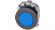 3SU10600JA500AA0 SIRIUS ACT Push-Button front element Metal, matte, blue