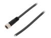 SAIL-M8BG-4-3.0U, Соединительный кабель; M8; PIN: 4; прямой; 3м; вилка; 30ВAC; 4А, Weidmuller