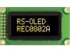 REC000802AYPP5N00000, Дисплей: OLED; алфавитно-цифровой; 8x2; Размер окна:38x16мм, RAYSTAR OPTRONICS